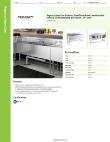 Regency Tables & Sinks 600B3196012KS Specsheet Regency Tables & Sinks 600B3196012KS Specsheet