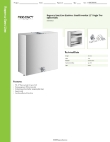 Regency Tables & Sinks 600CSRS12S Specsheet Regency Tables & Sinks 600CSRS12S Specsheet