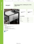 Regency Spec Line 600IB1936LID Specsheet Regency Spec Line 600IB1936LID Specsheet