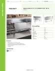 Regency Spec Line 600IB2448S Specsheet Regency Spec Line 600IB2448S Specsheet