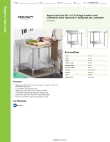 Regency Spec Line 600TSSB3636S Specsheet