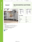 Regency Spec Line 600TUS2436B Specsheet Regency Spec Line 600TUS2436B Specsheet