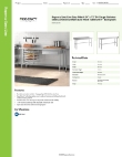 Regency Spec Line 600TUS2472B Specsheet Regency Spec Line 600TUS2472B Specsheet