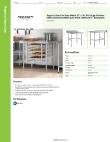 Regency Spec Line 600TUS3036B Specsheet Regency Spec Line 600TUS3036B Specsheet