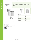 Regency Tables & Sinks 600UHS2412S Specsheet