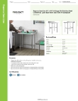 Regency Spec Line 600WTS24X30B Specsheet Regency Spec Line 600WTS24X30B Specsheet