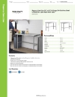 Regency Spec Line 600WTS24X48S Specsheet Regency Spec Line 600WTS24X48S Specsheet