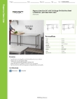 Regency Spec Line 600WTS24X84S Specsheet