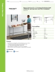 Regency Spec Line 600WTS30X72B Specsheet
