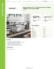 Regency Tables & Sinks 60ST3072RS Specsheet Regency Tables & Sinks 60ST3072RS Specsheet