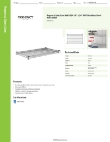 Regency Space Solutions 460SW1424 Specsheet