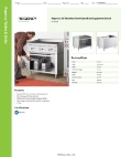 Regency Tables & Sinks 351BASE36 Specsheet Regency Tables & Sinks 351BASE36 Specsheet
