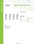 Regency Tables & Sinks 351BASELEG4 Specsheet