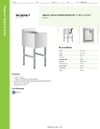 Regency Tables & Sinks 600B11014 Specsheet