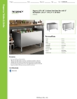 Regency Tables & Sinks 600BB2448 Specsheet
