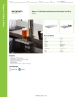 Regency Tables & Sinks BDR-8X12 Specsheet