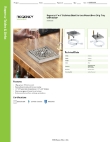 Regency Tables & Sinks 600BDR6SR Specsheet