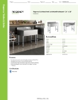 Regency Tables & Sinks 600DBU2136 Specsheet