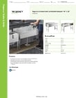 Regency Tables & Sinks 600DBU2148 Specsheet
