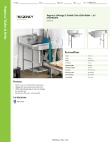 Regency Tables & Sinks 600DDT36L Specsheet