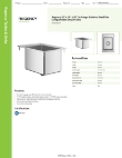 Regency Tables & Sinks 600DI1101410 Specsheet