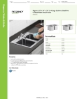 Regency Tables & Sinks 600DI21014 Specsheet