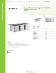 Regency Tables & Sinks 600DI3101410 Specsheet