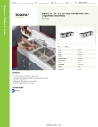 Regency Tables & Sinks 600DI3141620 Specsheet