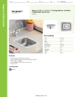 Regency Tables & Sinks 600DIS1012 Specsheet Regency Tables & Sinks 600DIS1012 Specsheet