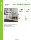 Regency Tables & Sinks 600ES3036S Specsheet