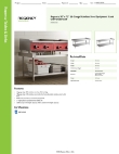 Regency Tables & Sinks 600ES3072S Specsheet