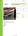 Regency Tables & Sinks 600ESSCB48 Specsheet
