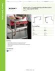 Regency Tables & Sinks 600ESSCB72 Specsheet