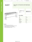 Regency Tables & Sinks 600FHDMS1896 Specsheet