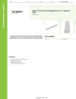 Regency Tables & Sinks 600HS12ZBRKT Specsheet