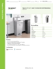 Regency Tables & Sinks 600HS17FTPDC Specsheet