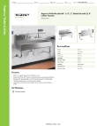 Regency Tables & Sinks 600HSMSF1848 Specsheet Regency Tables & Sinks 600HSMSF1848 Specsheet