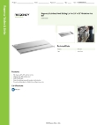 Regency Tables & Sinks 600IB1830LID Specsheet