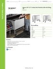 Regency Tables & Sinks 600IB1836KTM Specsheet Regency Tables & Sinks 600IB1836KTM Specsheet