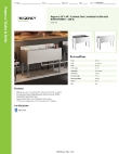 Regency Tables & Sinks 600IB1848 Specsheet