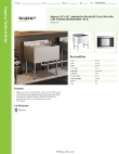 Regency Tables & Sinks 600IB2130C0 Specsheet Regency Tables & Sinks 600IB2130C0 Specsheet