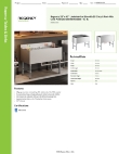 Regency Tables & Sinks 600IB2142C0 Specsheet