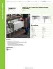 Regency Tables & Sinks 600IB2148 Specsheet