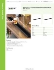 Regency Tables & Sinks 600MBDR45S Specsheet