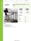 Regency Tables & Sinks 9-FSS-34 Specsheet