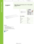 Regency Tables & Sinks 600PSWT3072F Specsheet