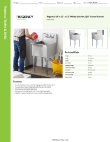 Regency Tables & Sinks 600S11821SB Specsheet