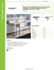 Regency Tables & Sinks 600S121818G Specsheet Regency Tables & Sinks 600S121818G Specsheet
