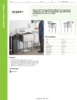 Regency Tables & Sinks 600S12323G Specsheet Regency Tables & Sinks 600S12323G Specsheet