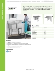 Regency Tables & Sinks 600S218181XR Specsheet